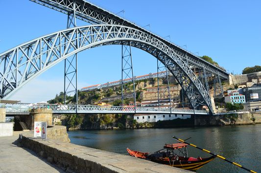 Dom Luis bridge in Porto