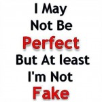no one is perfect