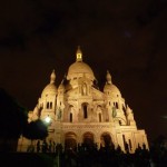 Montmartre at night