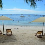 Alona beach in Bohol
