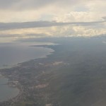 above Cebu in the Philippines